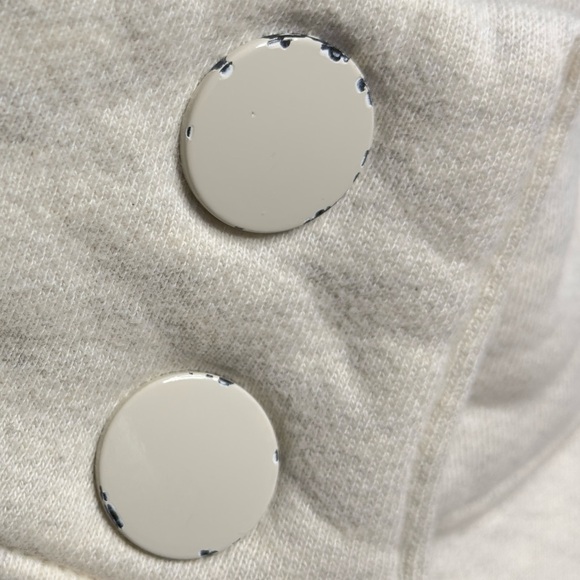 AGOLDE Womens Funnel Neck Snap Front Pullover - Picture 9 of 10